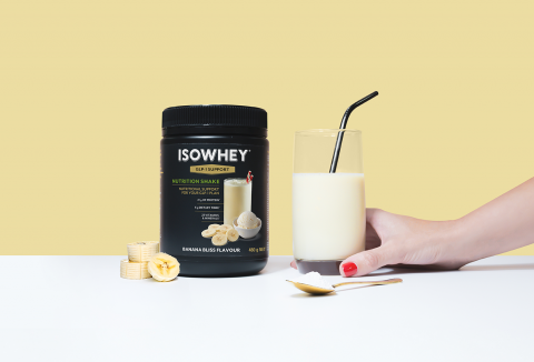 IsoWhey banana shake